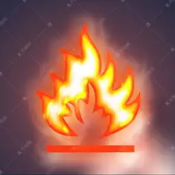 红色写实燃烧火焰效果元素素材图片免费下载千库网