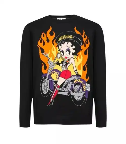 moschino美式风潮的卡通小伙伴们