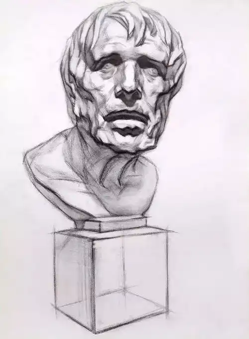 素描石膏头像形体画不准,造成的原因你知道吗