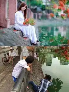 那些高逼格的唯美照片,背后故事让人喷饭