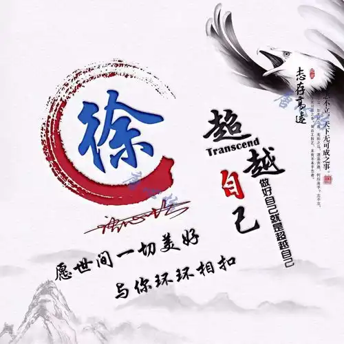 你的微信头像多久没换了志存高远励志连笔签名头像,喜欢请带走
