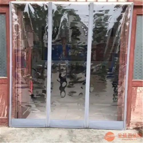 谷城县快餐店挡风磁性透明软门帘生产厂家