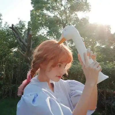 可爱气质女生头像梦舒少女心事你别猜