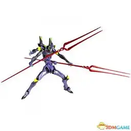 霸气双枪气场惊人福音战士新剧场版13号机手办亮相