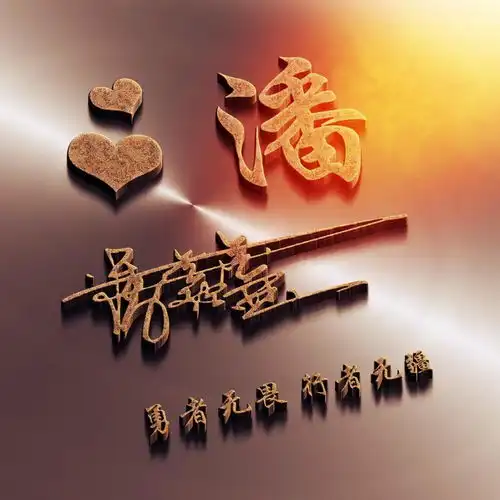 你要的微信头像已做好,55张3d立体精致连笔签名头像,请换上吧