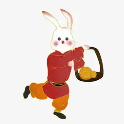 中秋节手绘古风玉兔图片素材其他格式下载动漫人物大全