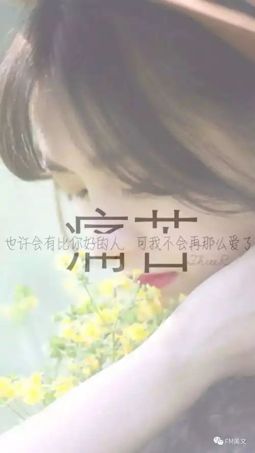 唯美美女文字图片
