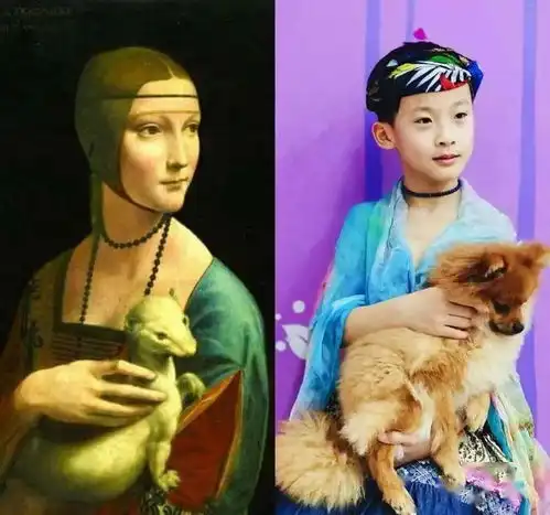 笑一笑世界名画模仿秀,老师布置的