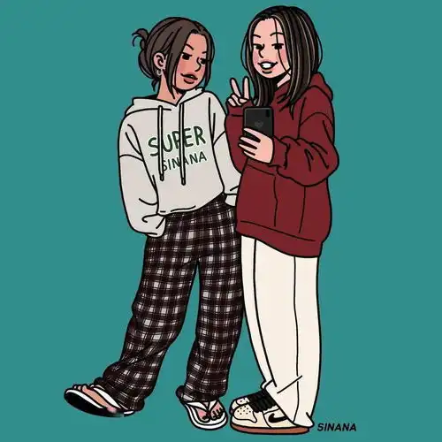 荞头插画分享第241期韩国插画师sinana