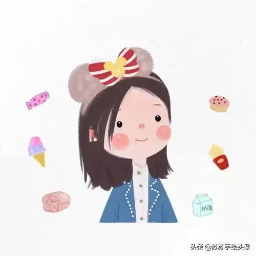 换个头像吧,10月份可可爱爱的卡通小头像,开启美好的一天