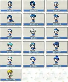 冒险岛所有男发型,带图