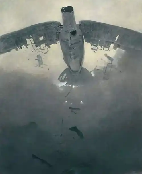他昏迷了100天,醒后画了一个魔幻世界,网友我不敢看