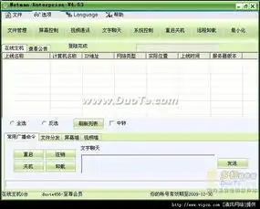 简单安全的远程控制软件网络人netman中文绿色版v6.83软件界面清风绿色下载
