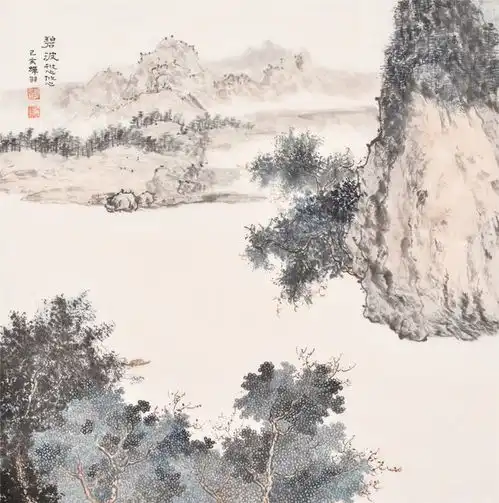 清新脱俗出凡尘当代著名画家李蝉羽