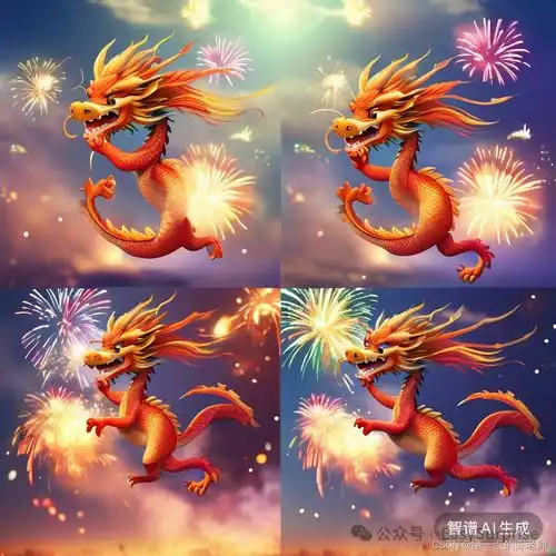 ai绘画工具画画小白也能做出龙年表情包