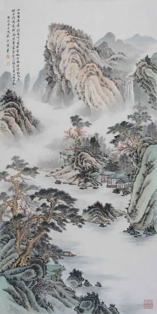 客厅挂画藏玄机,增添财运福运好风水