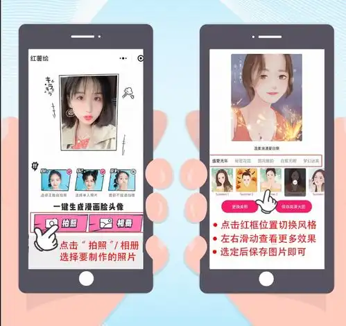 照片生成卡通头像