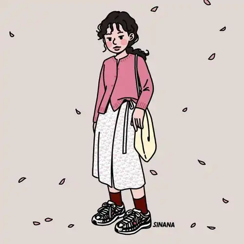荞头插画分享第241期韩国插画师sinana