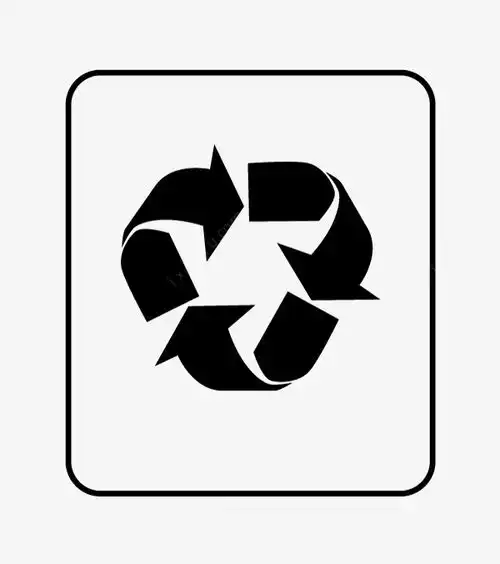 手绘黑色循环利用标志图标免费下载页面网页平面电商创意素材环保图标