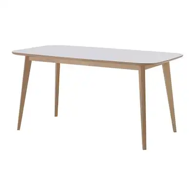 宜家vastanby维斯坦桌子深褐色维萨诺深褐色ikea