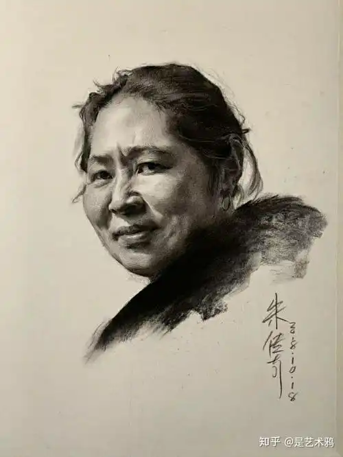 朱传奇老师素描作品