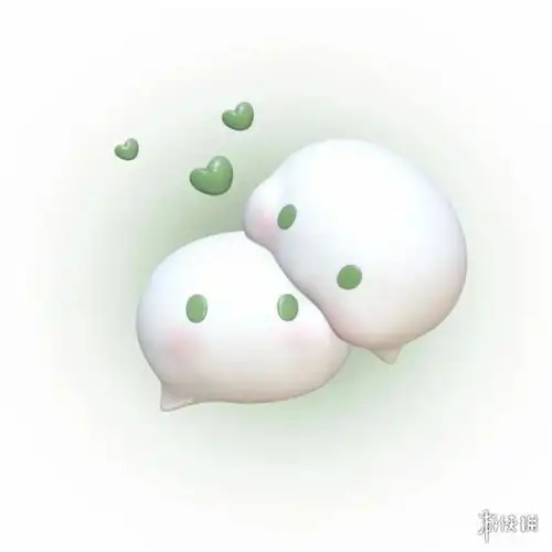 微信可爱logo粉色微信可爱图标分享
