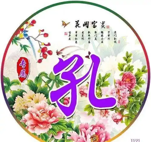 中老年头像大全牡丹花开,富贵吉祥的微信姓氏头像