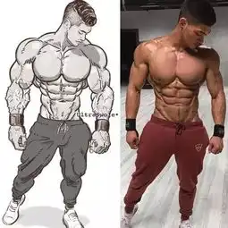 人们对于肌肉男的欣赏从未停止过