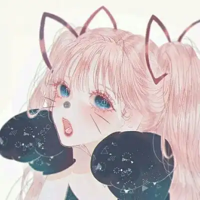 手绘少女动漫头像