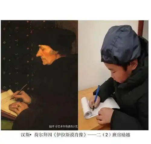 致敬经典名画我来show海湾小学开展综合学科主题周活动之美术学科