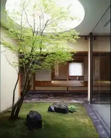 禅意经典庭院设计欣赏芳心草案例