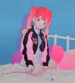 来一波少女心爆棚的插画,很可爱有木有