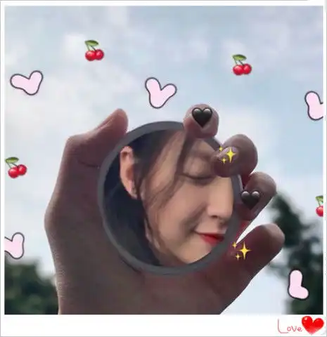 最近火了镜中有你拍照,谁拍谁美,秀儿也想咔嚓一下