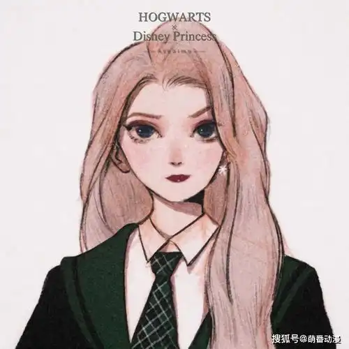当迪士尼公主入学哈利波特的魔法学院,艾莎竟被吐槽欺负萌新学员