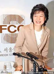 韩国首位女总统朴槿惠钟爱盘发和正装端庄优雅