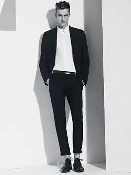 sandro极简的绅士乱发风潮