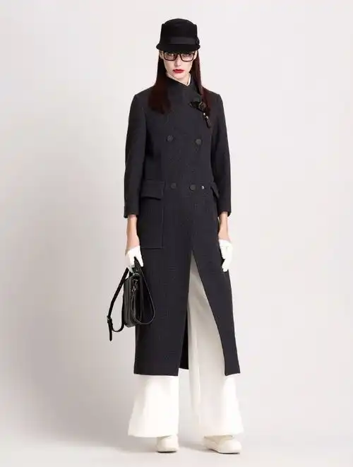 myscissors希色廓形更加直线条2017autumnnewcoat