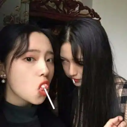 超好看的qq闺蜜头像,好闺蜜我们一起变老