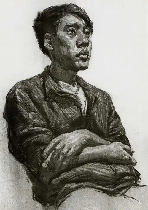 你以为素描头像画好了,半身像就能过关了吗还是去临摹伯里曼吧