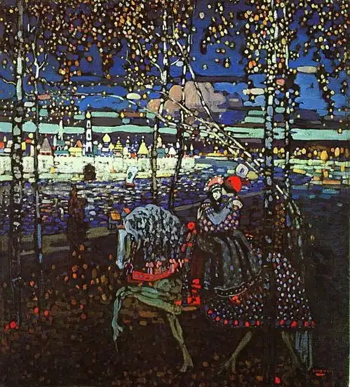 yan享艺蓝骑士的哲思瓦西里康定斯基wassilykandinsky