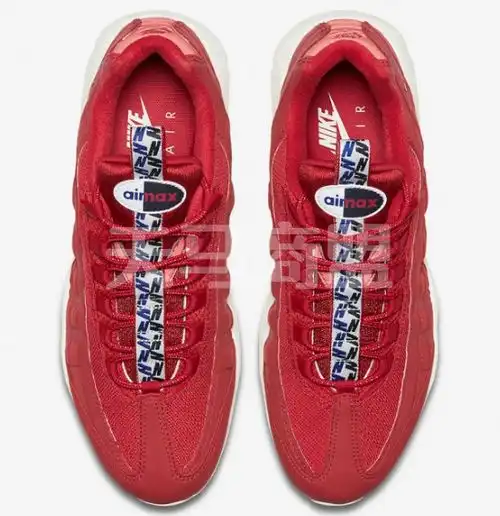 耐克airmax95新款配色谍照分享nikeairmax95红白蓝三款新色谍照
