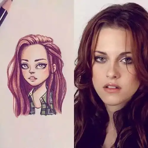 用免费的q版漫画像,还是花100大洋找专业漫画家,你看完就知道了