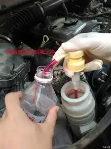 自己diy更换转向助力油最简单的直抽更换法
