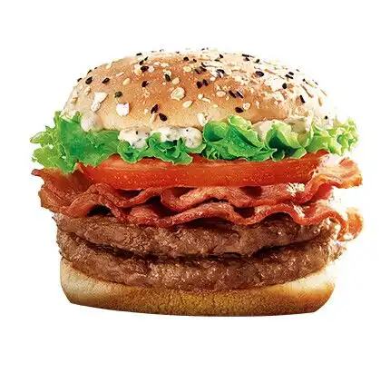麦当劳培根蔬萃双层牛堡麦当劳主食和超值套餐菜单麦当劳菜单券妈妈