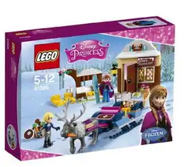 秒杀直邮到手价为179lego乐高disney迪士尼公主系列安娜与克斯托夫的雪橇探险41066北美省钱快报