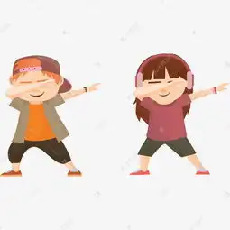 可爱卡通街舞孩子素材图片免费下载高清psd千库网图片编号10893578