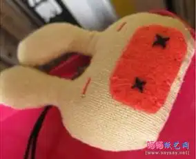 如何制作超萌玩偶猪兔子手机链包挂饰布艺玩偶生活diy