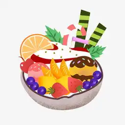 美味多样水果捞素材图片免费下载高清png千库网图片编号9406288