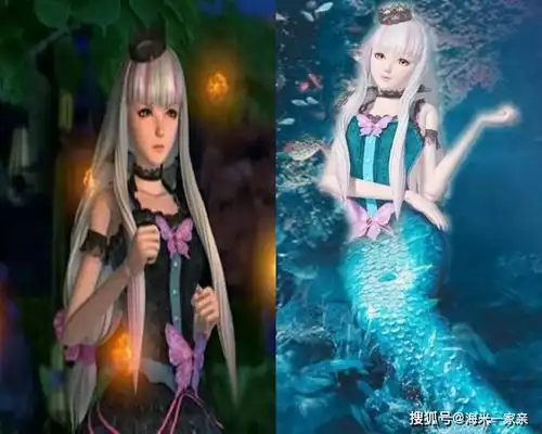 叶罗丽仙子化身美人鱼,陈思思像河妖,冰公主成大海之女