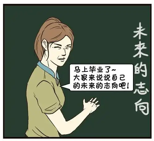 恶搞漫画最后一节课老师问学生的问题